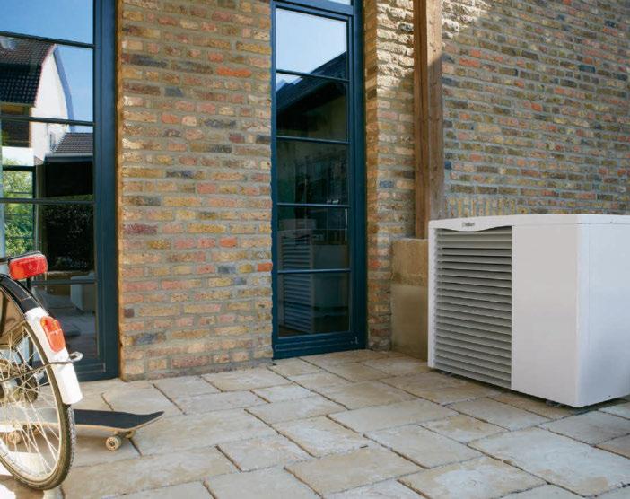 Luft /Wasser Wärmepumpe arotherm und Hydrauliktower unitower Warmwasserkomfort auf die kompakte Art Insbesondere für neu geplante Einfamilienhäuser mit durchschnittlichem Warmwasserbedarf bildet der