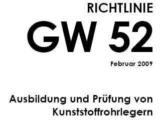 18.9. < GW 52 Kunststoffrohrleger Ausbildung