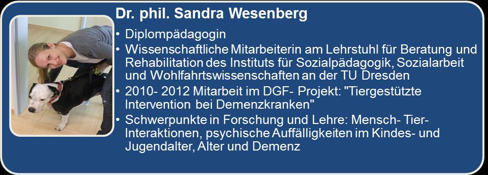 Sandra Bohlscheid Bachelor Tiermanagement (Schwerpunkt: Tiergestützte Intervention) Sozialarbeiterin i.a.
