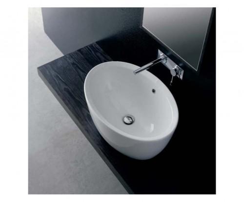 1.35 BA43514 Waschbecken fürs Bad im ovalen Format Serie Tizo zwei Modellvarianten Waschbecken fürs Bad im ovalen Format aus der Serie Tizo.