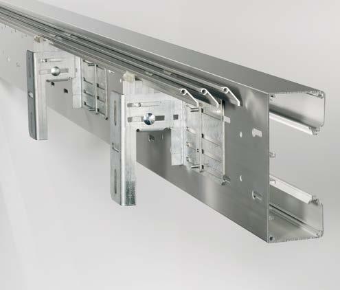 Anbausystem SIGNO/SIGNA Lüftungsprofile aus Aluminium zur horizontalen und vertikalen Verkleidung von Brüstungskanälen (RAU-PVC, Stahlblech und Aluminium).