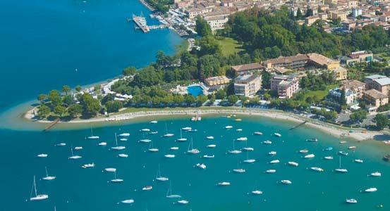 Bei Ihrem Ferienaufenhalt wohnen Sie im 4-Sterne Parc Hotel Gritti, direkt an der Seepromenade von Bardolino gelegen.