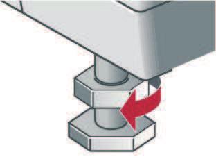 Ablauf in einen Siphon: Achtung: Anschluss-Stelle muss mit Schlauchschelle, Ø 24-40 mm (Fachhandel) gesichert werden.