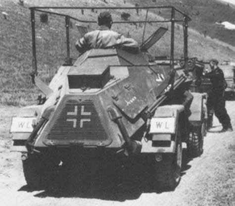 SdKfz 223 (Leichter Panzerspahwagen with radio