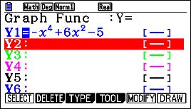 7 Fachhochschulreife: Analysis bis Gegeben ist die Funktion f mit Hauptprüfung Aufgabe f x x 6x 5 mit x.. Geben Sie die Koordinaten der Achsenschnittpunkte von K f an.
