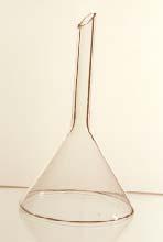 Borosilikatglas, mit kurzem Stiel made of borosilicate glass, with short stem Größe Code No.