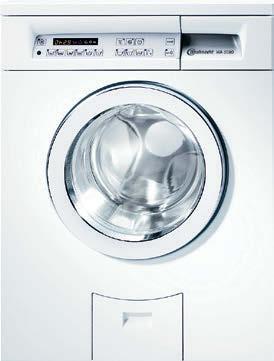 Waschen & trocknen 29 Waschmaschine & Wärmepumpentrockner Mehrfamilienhausgeräte # n m { [ ] WA 5081 Mehrfamilienhaus-Waschmaschine Füllmenge bis zu 8 kg Hygiene+ für eine hygienisch reine