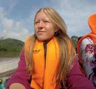 Dort arbeitet die 18-jährige Bielefelderin für das Projekt Mono Tocón. Das engagiert sich für Umwelterziehung und den Schutz der gleichnamigen Anden-Springaffen.