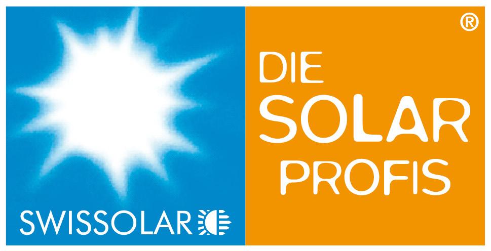 Solarprofi 14 500m2 Fläche, 2 400 kwp Leistung oder 2 210 MWh Strom vom Verband Swissolar geprüft zur Verleihung des gesamtschweizerischen Labels Solarprofi Vorteil Erfahrung Unser Team hat über 2