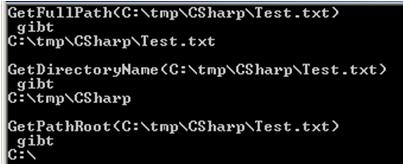 Ein zweites Beispiel class Program static void Main(string[] args) /* Vorsicht: Doppelte Backslash!! */ Angabe des vollständigen Pfads string filename = "C:\\tmp\\CSharp\\Test.