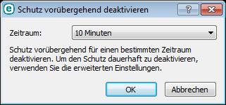 Nur für Windows XP: Administratorrechte anfordern (Systeme ohne UAC-Support) Aktivieren Sie diese Option, damit ESET Smart Security Premium zur Eingabe des Administratornachweises auffordert. 4.7.