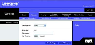 WPA Personal: WPA bietet zwei Verschlüsselungsmethoden mit dynamischen Verschlüsselungsschlüsseln.