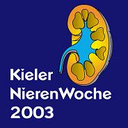 Kieler NierenWoche 2003 - Erfolgsstory wird weiter geschrieben - 3. bis 6. September 2003 Holstentörn bei Karstadt täglich von 10 00 bis 19 00 Uhr am 6. bis 16 00 Uhr Inhalt: 1. Einleitung 2.