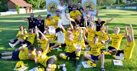 Erfolg bei den Jungen Löwen Von der tollen Leistung inspiriert, haben sich die Jungs und Mädls in Gossendorf noch große Ziele gesetzt.