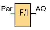 Nachschlagen 5.3 Sonderfunktionen Siehe auch Mathematische Funktionen (Seite 315) 5.3.6.12 Gleitpunkt/Ganzzahl-Konverter (nur LOGO! 8.