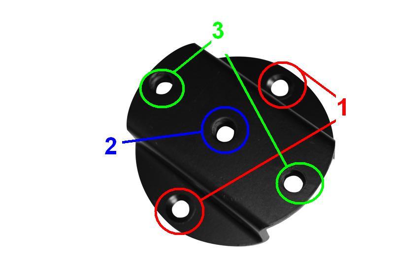 H-YOKE V-YOKE Im Lieferumfang der Halterungen befinden sich jeweils folgende Komponenten: H-YOKE 1 x U-Bügel + 2 x Abstandsadapter (1 x oben, 1 x unten) + 2 x Rändelschrauben M8 + 6 x Inbus-Schrauben