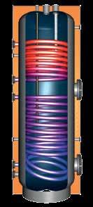 Trinkwasserspeicher JRSS / Solar-Trinkwasserspeicher JSRS JRSS er JRSS Trinkwasserspeicher kann für Öl-, Gas- oder Festbrennstoffkessel verwendet werden. max.
