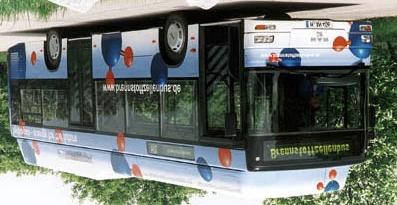 mobile BZ-Systeme Beispiele II Brennstoffzellenbus: Partner: MAN, Siemens AG, Linde AG BZ-Stack: 120kW ges, 400V bei max. Leistung, Betriebstemp.