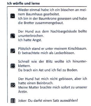 44 Gabriele Herland 5. unterschiedliche Lernwege zum Aufbau einer Kompetenz Exemplarisch soll hier auf unterschiedliche Formen zur Einprägung eines Ganztextes eingegangen werden.