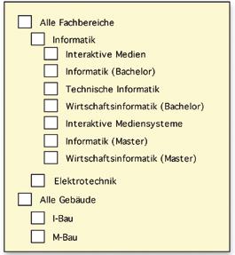 Informatik und Multimedia Abb. 4: Beispielstrukturen der Hochschule Augsburg. Abb. 5:
