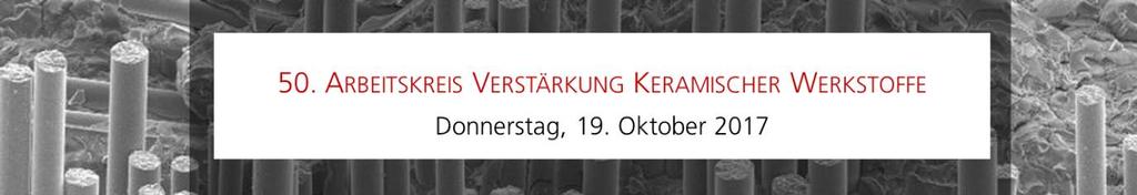 Programm (Stand 4.9.2017) 09:00 Begrüßung, Prof. Dr.-Ing. Dietmar Koch, DLR Stuttgart Processing und Herstellverfahren 09:30 High temperature processing of SiC based composites by microwave A.