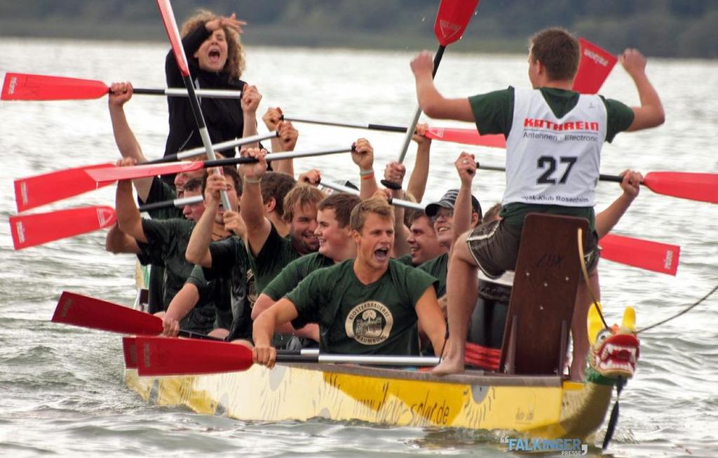 Team Event Drachenbootrennen- Alle in einem Boot - nur gemeinsam sind wir stark!