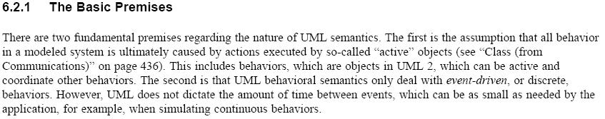 Jetzt müssen die Entwickler nur noch lernen, in Zustandsautomaten zu denken! Es ist eigentlich gar nicht kompliziert: Ein in UML modelliertes System ist ereignisgesteuert.