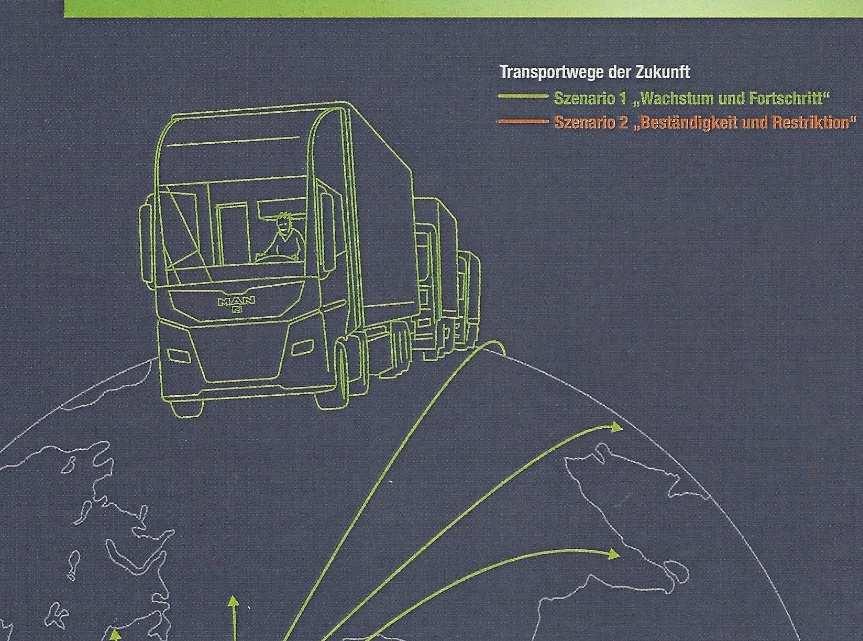 Großer europäischer Nutzfahrzeughersteller Transportwege der Zukunft (2020) Entwicklungen im Güterverkehr auf