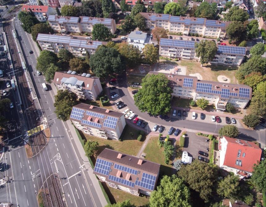 Solarer Mieterstrom kann Potenzial erschließen Einwohner zum 31.12.15 bisher installierte PV-Leistung [in kwp] zusätzliches PV-Potenzial Mieterstrom [in kwp] 1 Berlin 3.520.031 99.000 419.