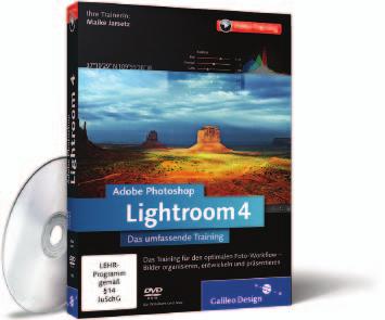 Video-Lektionen Video-Lektionen Auf der Buch-DVD finden Sie einige Video-Lektionen aus dem Video-Training»Adobe Photoshop Lightroom 4.