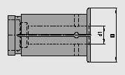 Werkzeugaufnahmen Zubehör und Ersatzteile Adaptors Accessories and Spare Parts Zwischenbuchse für Dehnspannfutter Slotted