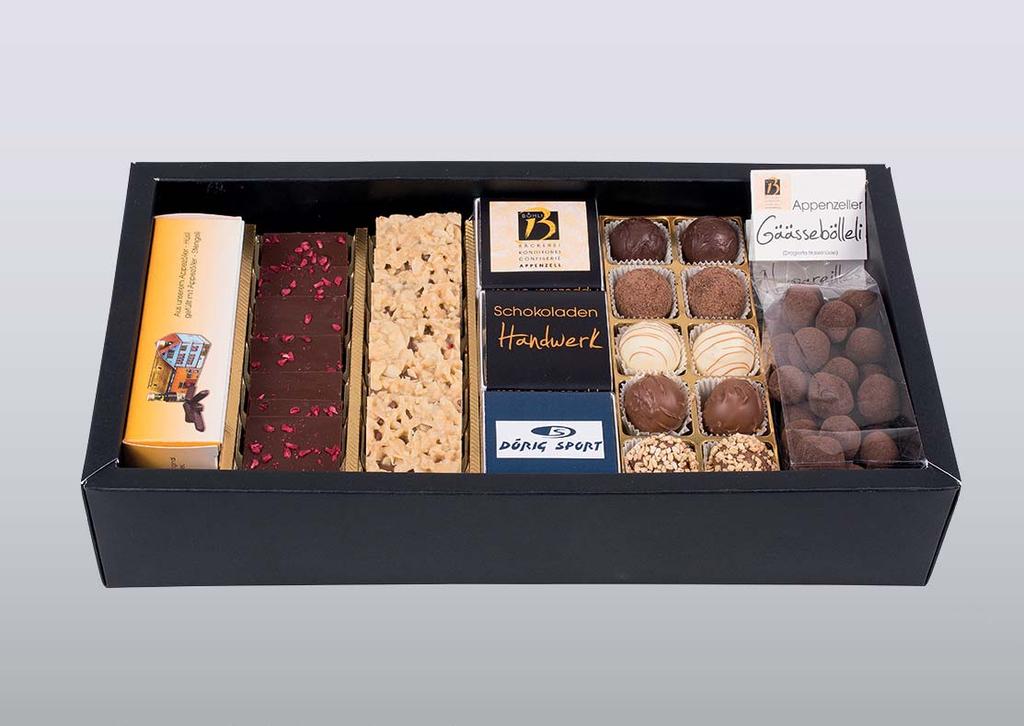 Schokoladen Handwerk Die Box «Schokoladen-Handwerk» bietet eine grosse Auswahl für Schoggi-Geniesser.