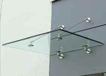 VORDACHSYSTEME AUS ECHTGLAS Glasvordächer auf höchstem Qualitätsniveau Der ideale Materialmix aus deutschem