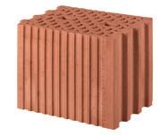 Poroton-Hochlochziegel-Block-T 1,2 (Schallschutzziegel) Materialgruppe 247 DIN Wärmeleitfähigkeit [W/mK] mit NM DIN 105-100 DIN EN 771-1 1,2 0,50 DIN 1053-1 zul.