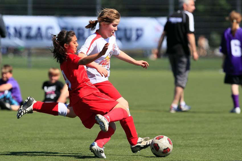 BU: Beim ANZAG GIRLS CUP war Schnelligkeit,