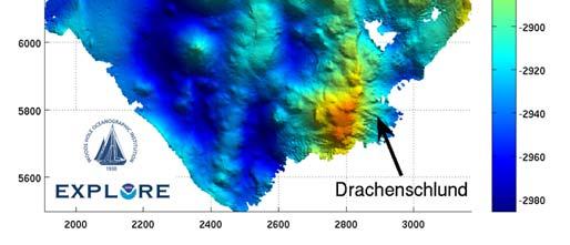 zeitlichen Variabilität der hydrothermalen Wolke gezeigt.