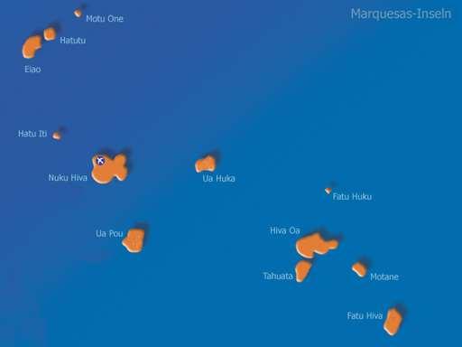 Marquesas der Archipel der Marquesas mit seinen mächtigen Landschaften seinen Felsen und seinen steilen Gipfeln und seinen tiefen Tälern hat ebenso seinen ganz eigenen Charakter.
