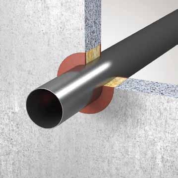 MLAR - Muster-Leitungsanlagen-Richtlinie (11352/2016) Für Massivwände, Massivdecken und leichte Trennwände. Verschluss des Ringspalts von einzelnen Kabeln und Rohren.