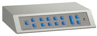Kontrolle von Telemetrie Videotec und anderen dritten Einrichtungen VCR Trigger Eingang zur Verbindung mit VCR Time Laps Auf Alarm: Bewegungen auf Bildschirme (Sequenzen und Kameras) und auf