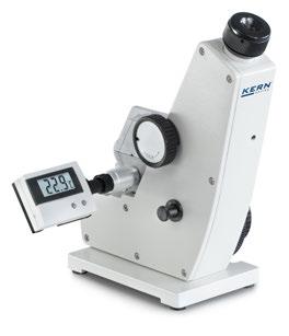 Abbe-Refraktometer ORT-1 Anwendungsbereich: Industrie/Pharmazie/Labor Das folgende Modell ist ein einfaches, jedoch äußerst zuverlässiges Abbe-Refraktometer mit Thermometer.