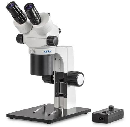 Koaxial-Mikroskop OZC-5 Stromanschluss 04 PROFESSIONAL LINE Das Koaxiale mit Parallel-Optik für ausgezeichneten Kontrast und Tiefenschärfe Merkmale Die OZC-Serie ist speziell für Anforderungen an