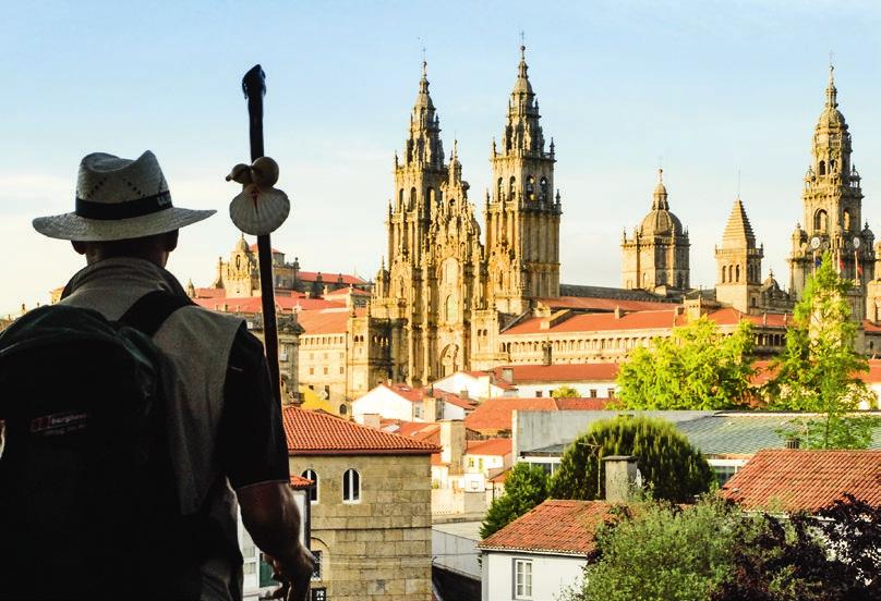 10 Jakobsweg Pilger-Wanderreise auf dem Jakobsweg nach Santiago de Compostela und ans Ende der Welt Wo der Weg des Windes den Sternenweg kreuzt, erleben wir in der Gemeinschaft der Pilgergruppe