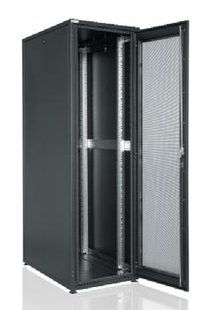 RZ Pro Rack with plinth and glazed front door; width 600 mm/800