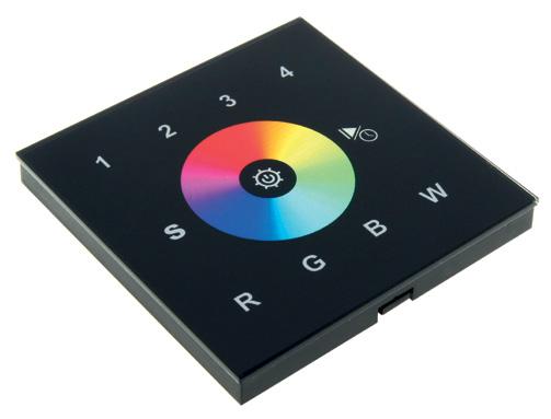 LED DMX WiFi Controller Touch RGBW 4 Zonen Bedienungsanleitung Artikel Nr.: weiss: LC-007-034 Artikel Nr.: schwarz: LC-007-134 1.