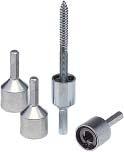 Installation Stub for Twin-Thread Screws - universal stub for cordless drills - quick installation of twin-thread screws 2836 06 2836 08 2836 0 2836 2 M 6 / 60 x 27 0