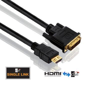 PI3000 Zertifiziertes High Speed HDMI/DVI Kabel 24 kt.