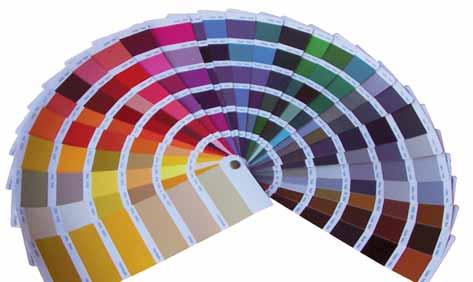 Eloxalfarbtöne für Aluminiumteile JU-Farbpalette i Wegen unterchiedlicher Materialbechaffenheit it eine 100 %ige Farbübereintimmung nicht möglich.
