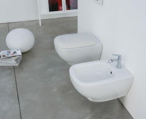 1.18 BA53030 Wand-Bidet 51 cm tief Serie Nesis weiß glänzend Wand-Bidet aus der Kollektion Nesis. Diese wird geprägt durch ihre sanfte, feminine Formensprache.