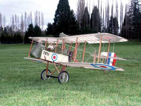 R/C Modelle ARF AZM De Havilland DH.2 1/4 KIT Die DH.