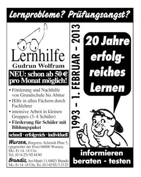 12 UHR leipzig Wilhelm-leuschner-platz Anzeige Den Nachwuchs für die Geschichte interessieren Freundeskreis des Museums engagiert sich seit über zehn Jahren Viele Kommunen in der Region können beim